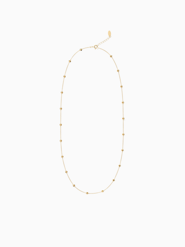 Miley Ball Chain - Yellow Gold Plated