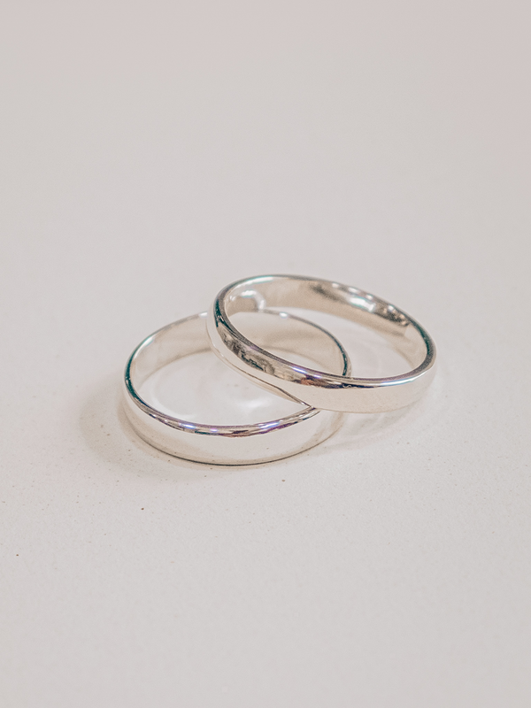 Plain / Engraved Shiny Ring - His