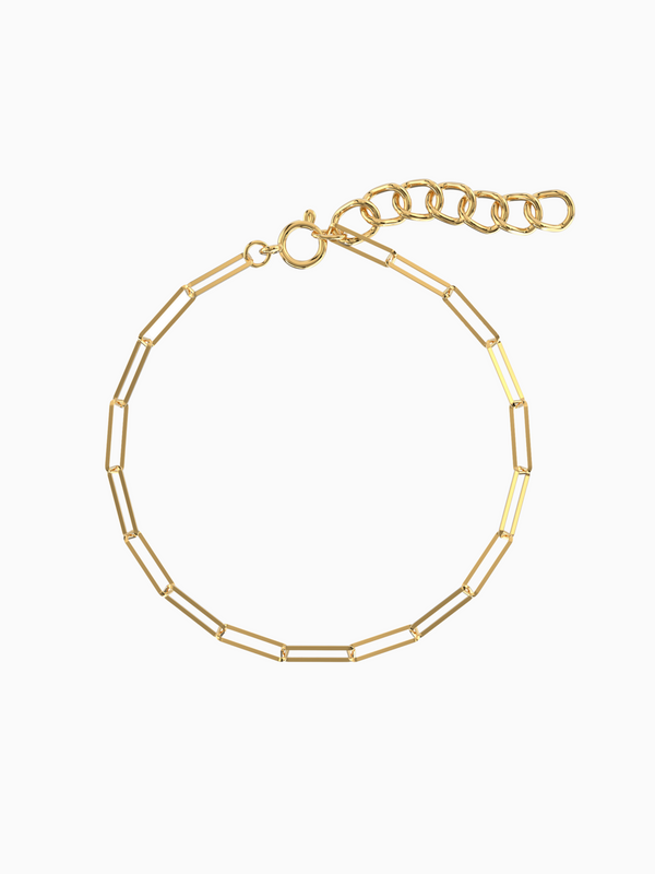 Mae Link Bracelet - Yellow Gold Plated