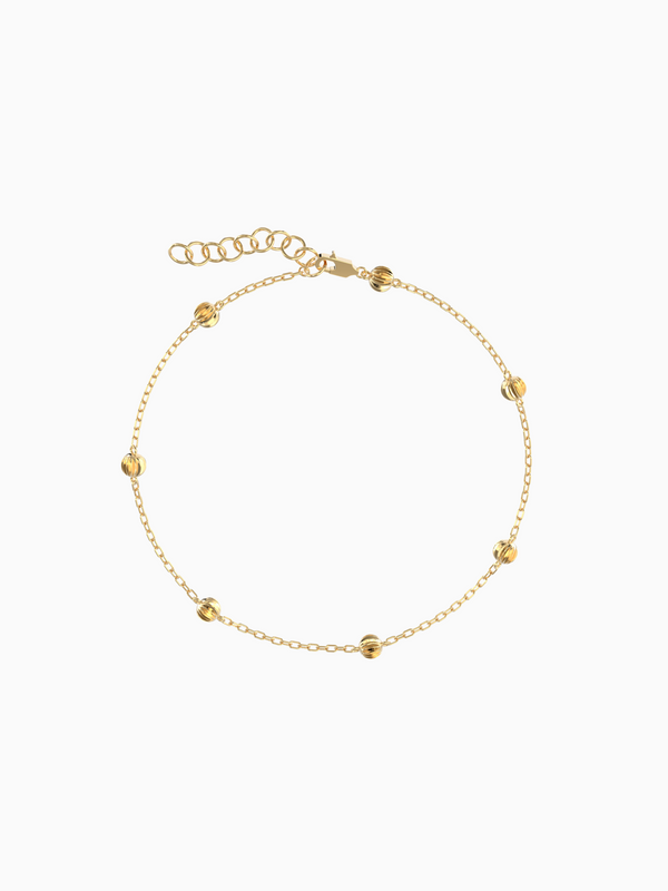 Miley Chain Bracelet - Yellow Gold Plated