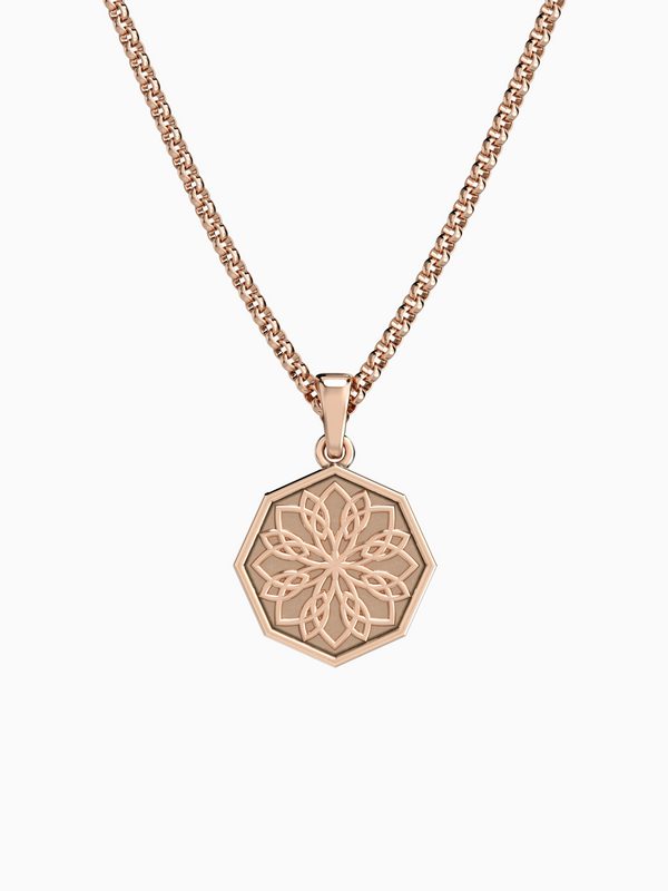 Reflections Plain Chain - Rose Gold Plated