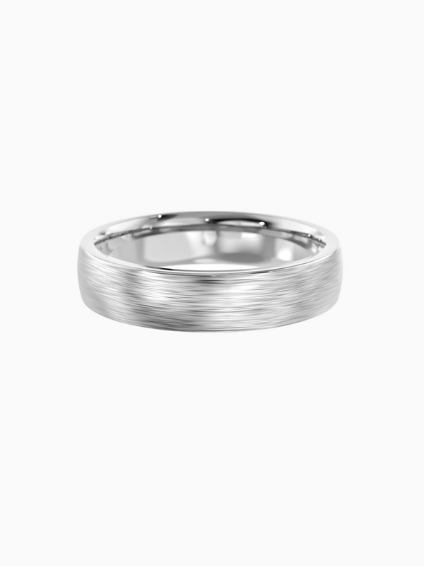 Plain / Engraved Matte Ring - His