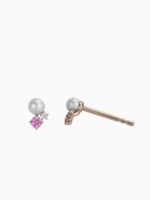 Ashlyn Earrings - 10K Rose Gold