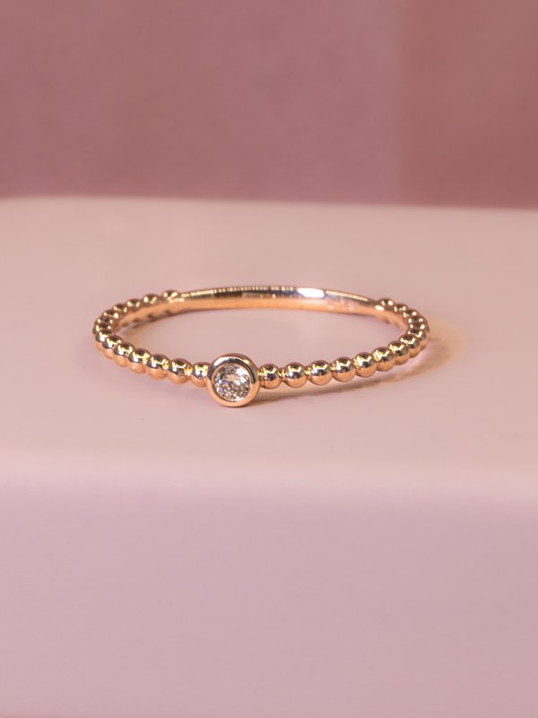 Rosie Bezel Diamond Ring