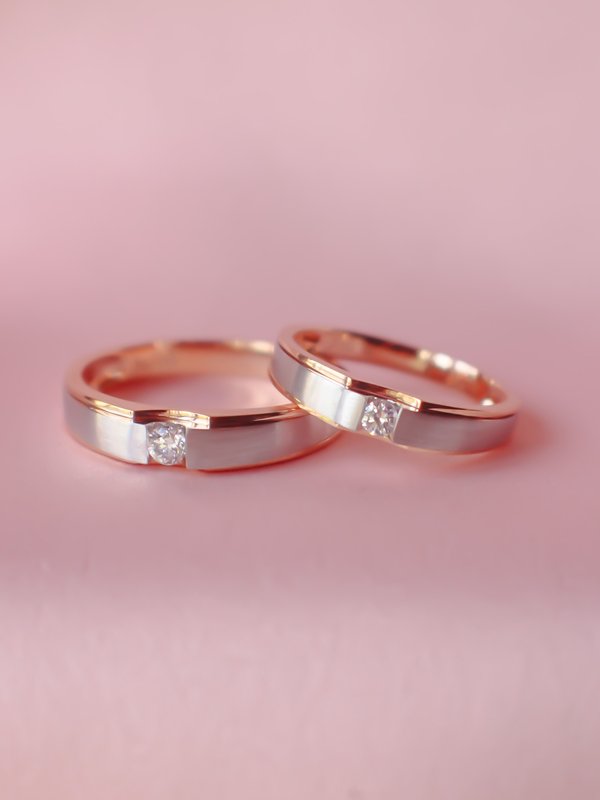 Ring - Wedding / Couple - Elaine (HERS)