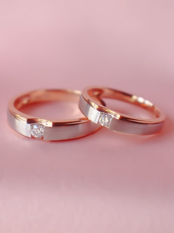 Ring - Wedding / Couple - Elaine (HERS)