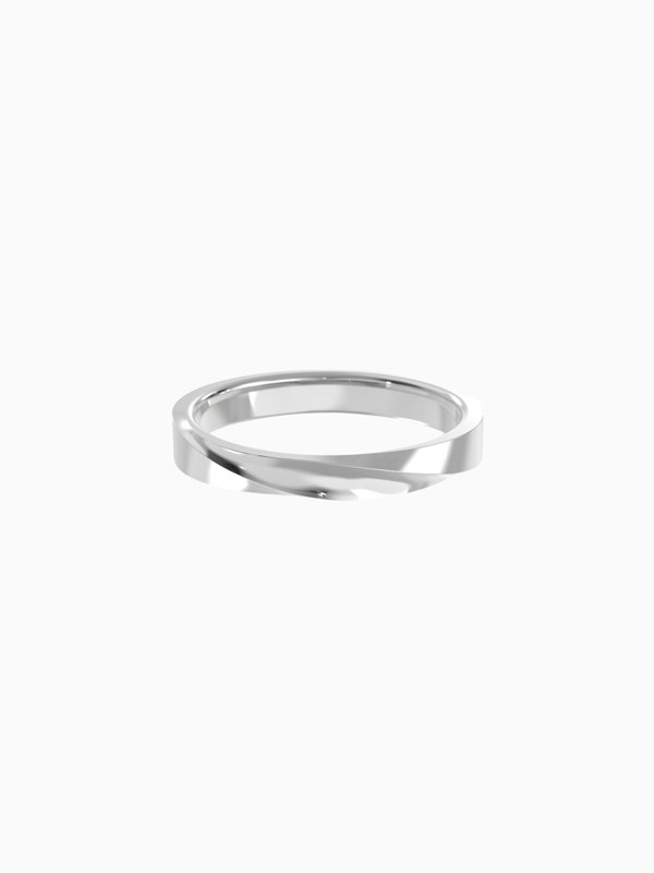 Ring - Wedding / Couple - Mobius Ring - Shiny