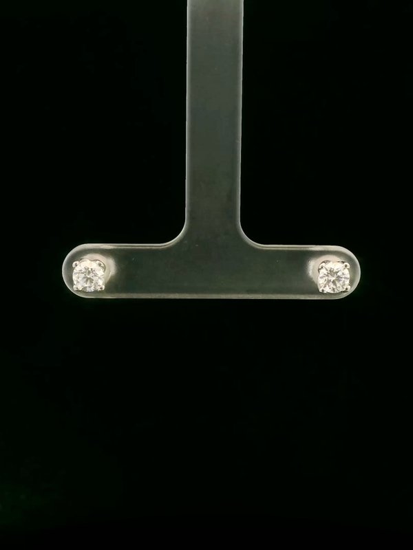 Lab Grown Diamond Earrings - 0.7 CT / 1.4 CT (4 Prongs & Tulip)