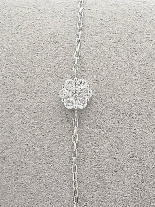 Cluster Diamond Bracelet