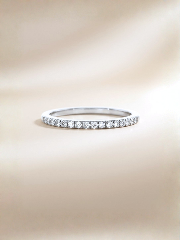 Bridget Ring (Diamonds) - 18K White Gold